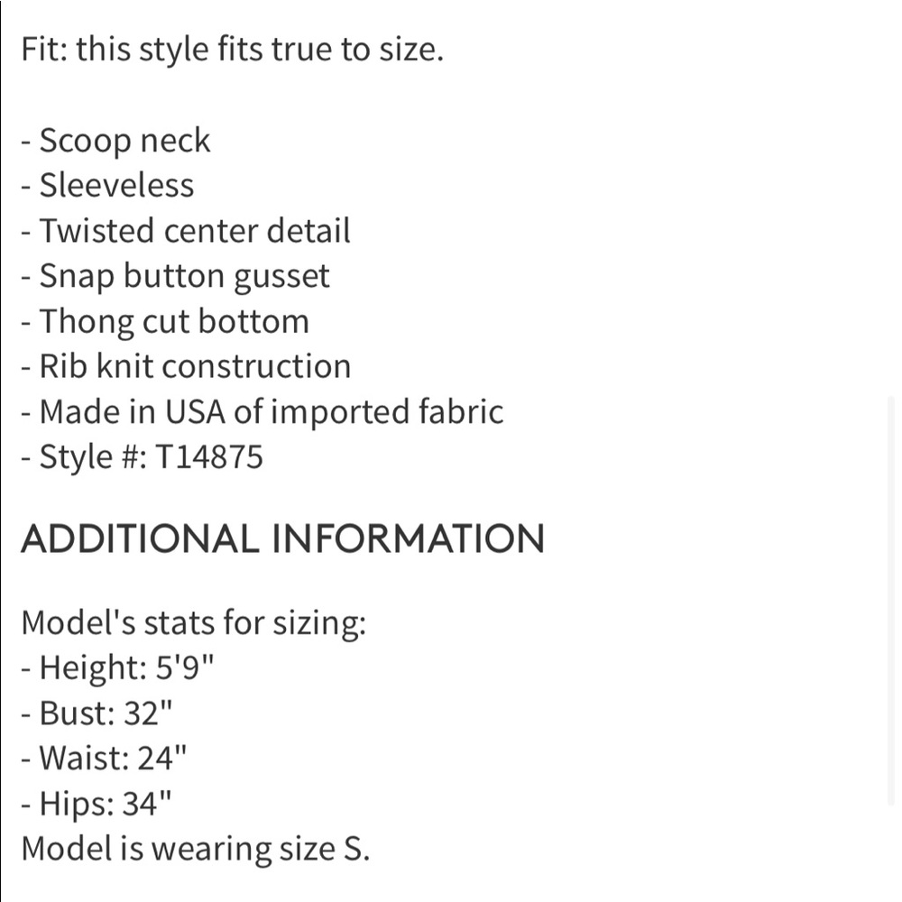 Lush bodysuit NWT - Picture 4 of 7